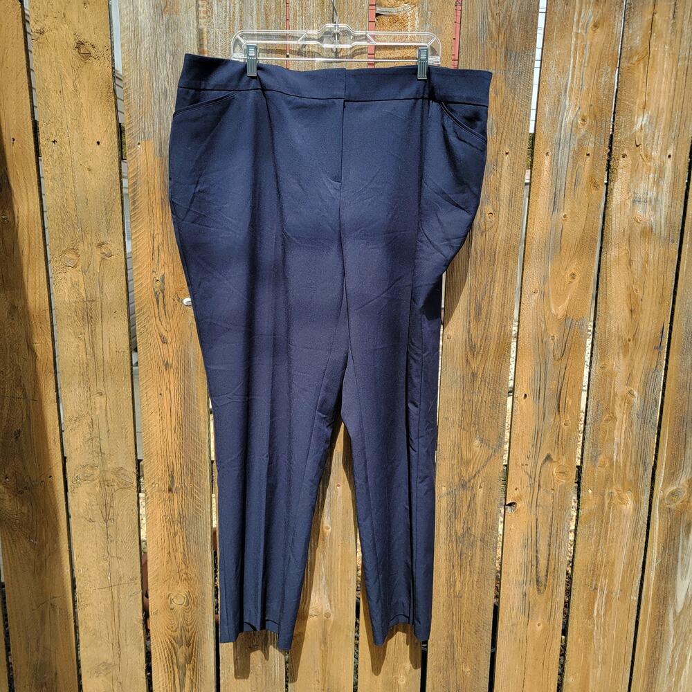 Avenue Cool Classic Navy Dress Slacks Size 20 - New With Tags